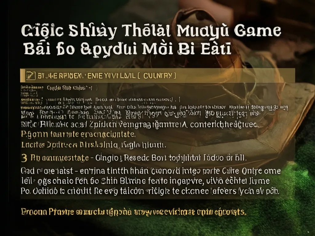 Thuật ngữ casino cho người mới